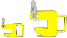 UCHWYT DO PODNOSZENIA RUR W POZIOMIE TYP HR