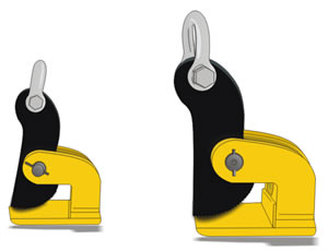 UCHWYT PRZEGUBOWY DO PRZENOSZENIA BLACH W PIONIE TYP UPX &ndash; WYKONANIE LEKKIE