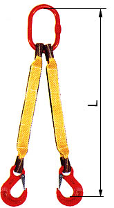 Zawiesie pasowe wielocięgnowe typ 2ZPH