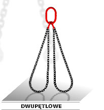 ZAWIESIE ŁAŃCUCHOWE DWUPĘTLOWE