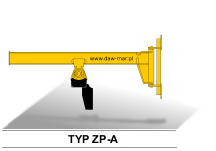 żuraw przyścienny TYP zp-A